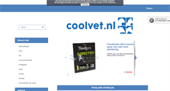 Desktop Screenshot of coolvet.nl