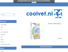 Tablet Screenshot of coolvet.nl